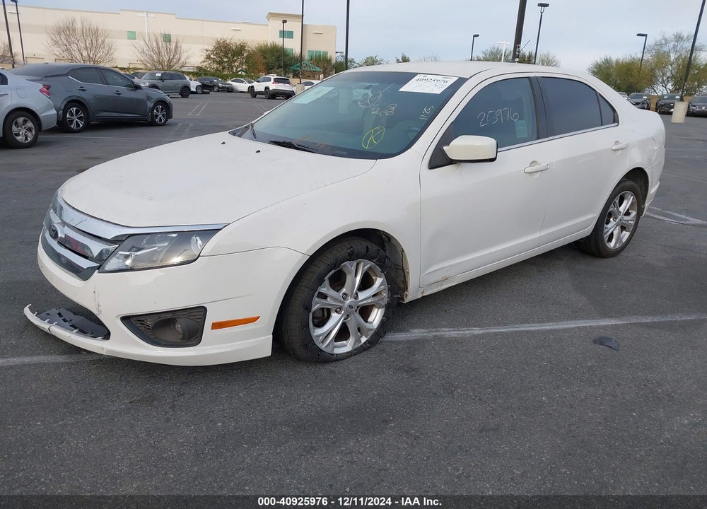 2012 FORD FUSION SE VIN: 3FAHP0HG5CR274241