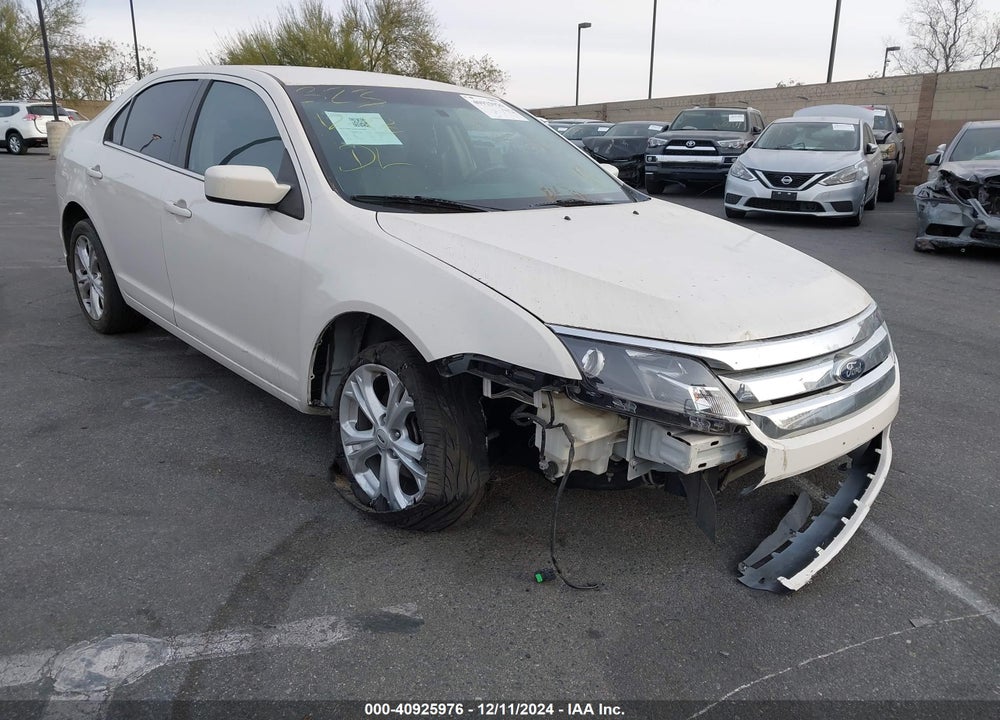 2012 FORD FUSION SE VIN: 3FAHP0HG5CR274241