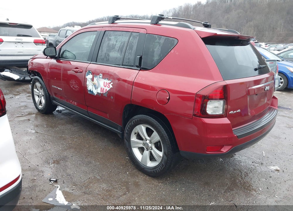 2014 JEEP COMPASS SPORT VIN: 1C4NJDBB3ED879695
