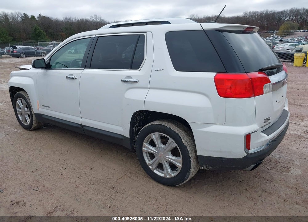 2017 GMC TERRAIN SLT VIN: 2GKFLUEK1H6327016