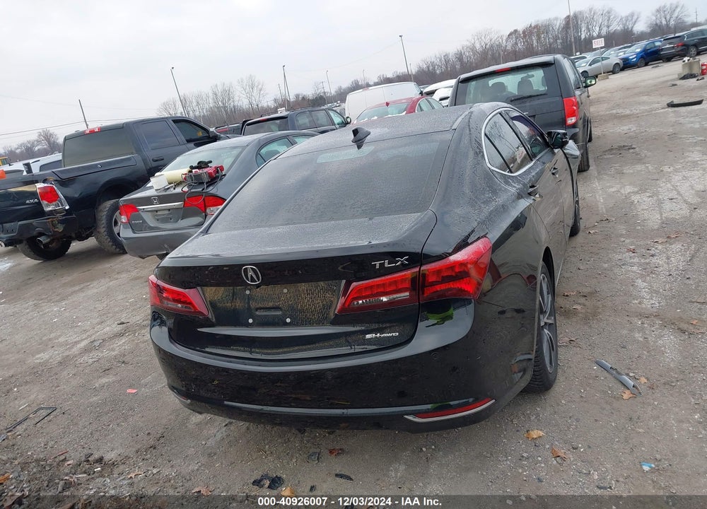 2016 ACURA TLX V6 ADVANCE VIN: 19UUB3F73GA001490