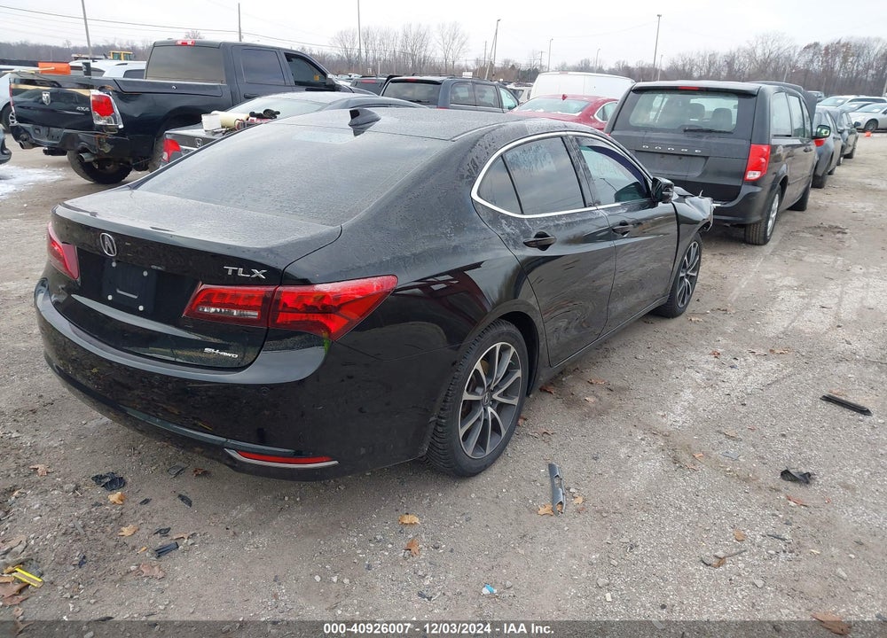 2016 ACURA TLX V6 ADVANCE VIN: 19UUB3F73GA001490