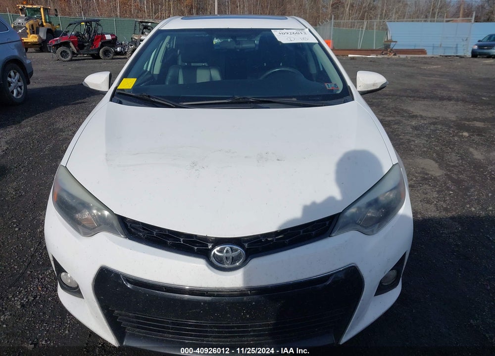 2015 TOYOTA COROLLA L/LE/LE PLS/PRM/S/S PLS VIN: 2T1BURHE2FC382449
