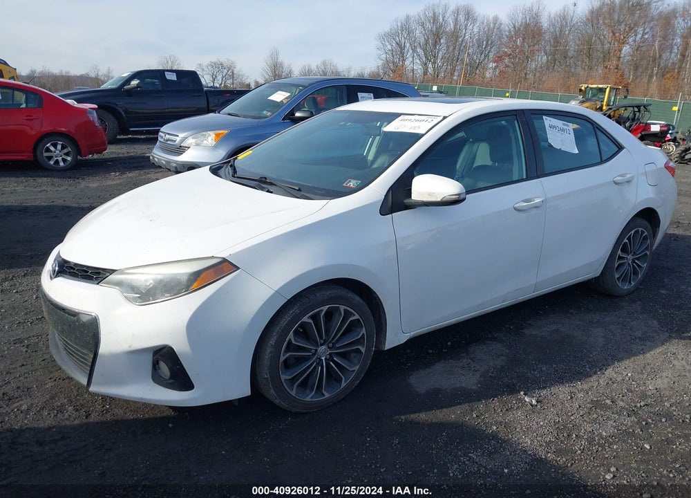 2015 TOYOTA COROLLA L/LE/LE PLS/PRM/S/S PLS VIN: 2T1BURHE2FC382449