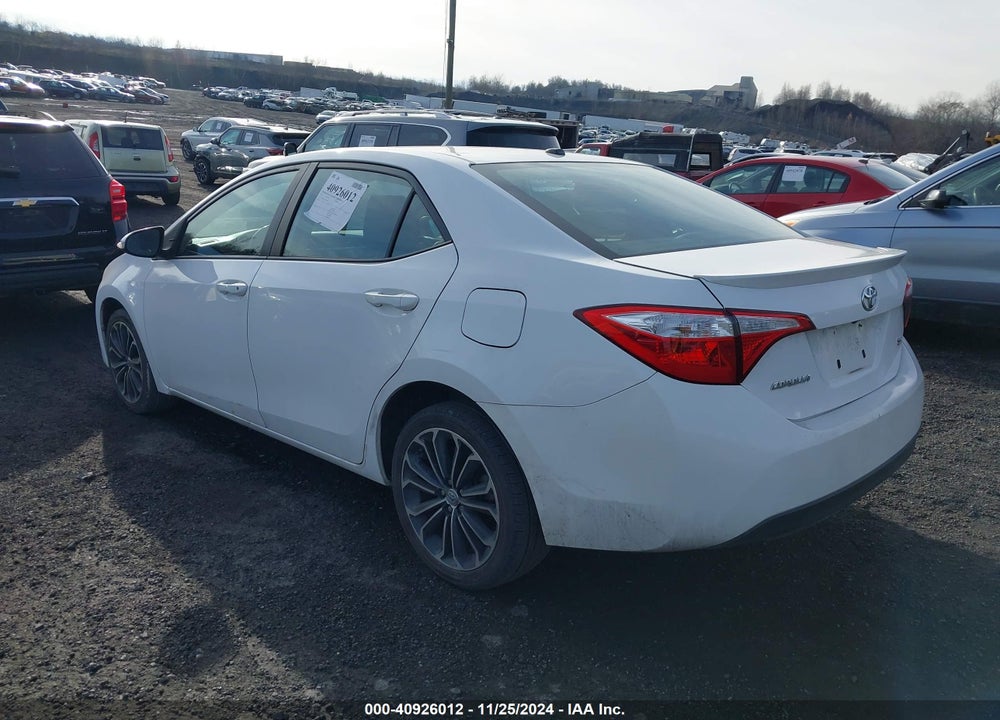 2015 TOYOTA COROLLA L/LE/LE PLS/PRM/S/S PLS VIN: 2T1BURHE2FC382449
