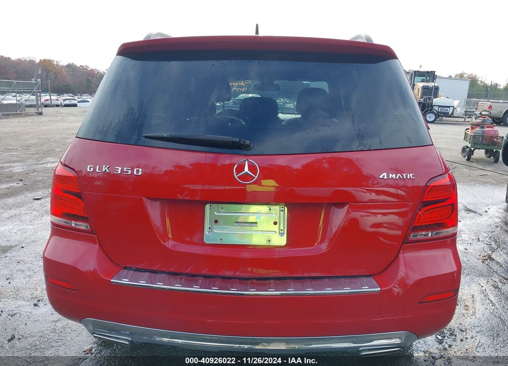 2013 MERCEDES-BENZ GLK 350 4MATIC VIN: WDCGG8JB5DG043300