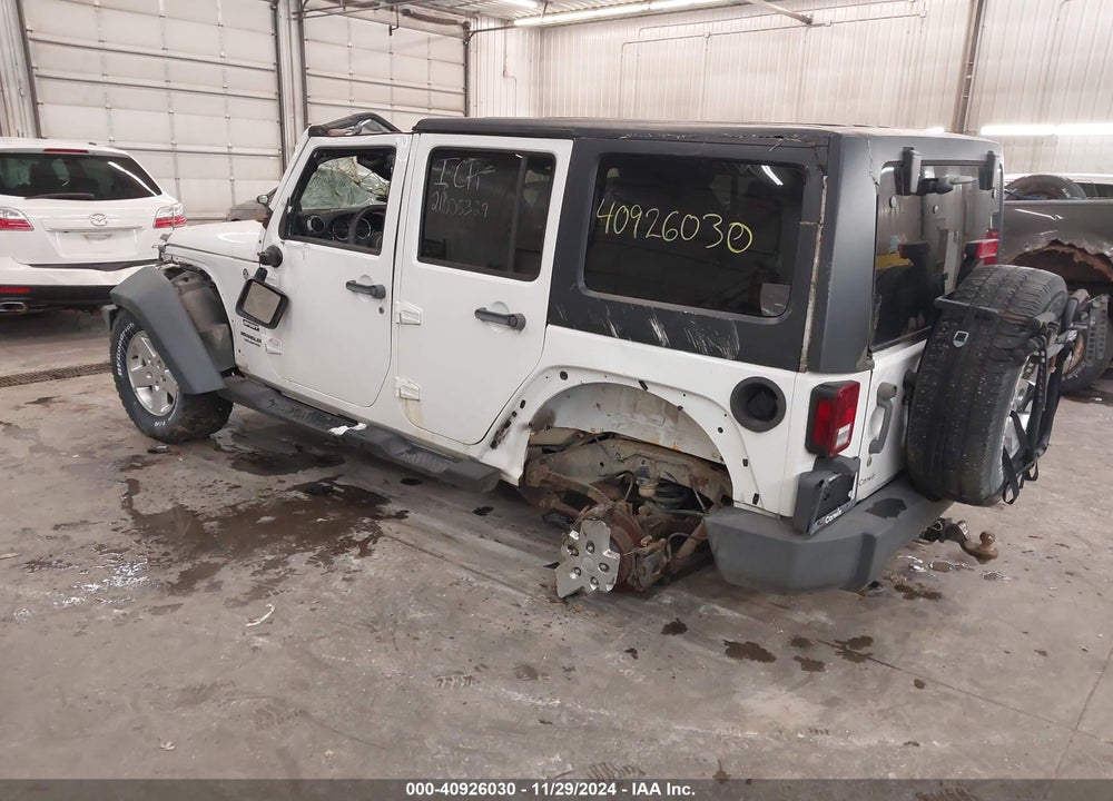 2012 JEEP WRANGLER UNLIMITED SPORT VIN: 1C4HJWDG1CL214895