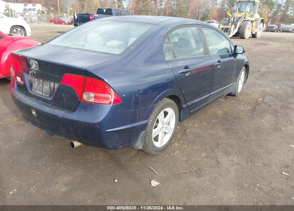 2008 HONDA CIVIC EX VIN: 1HGFA16808L100931