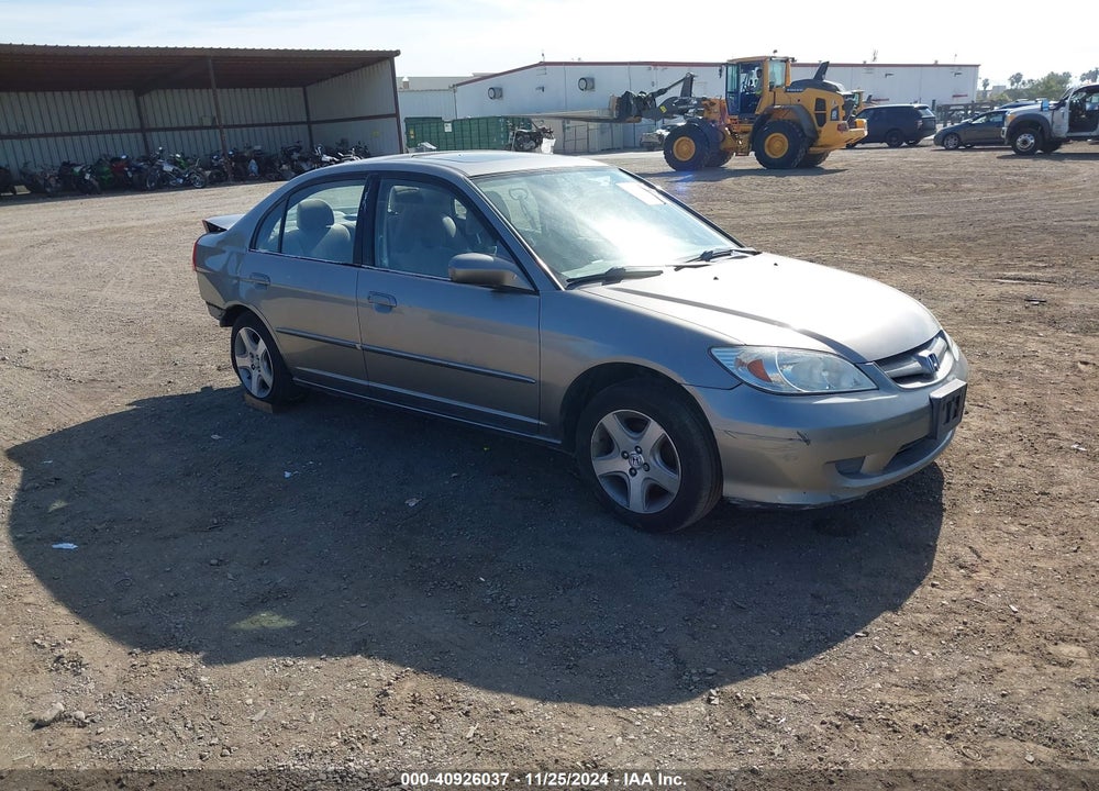 2005 HONDA CIVIC EX VIN: JHMES26755S001283