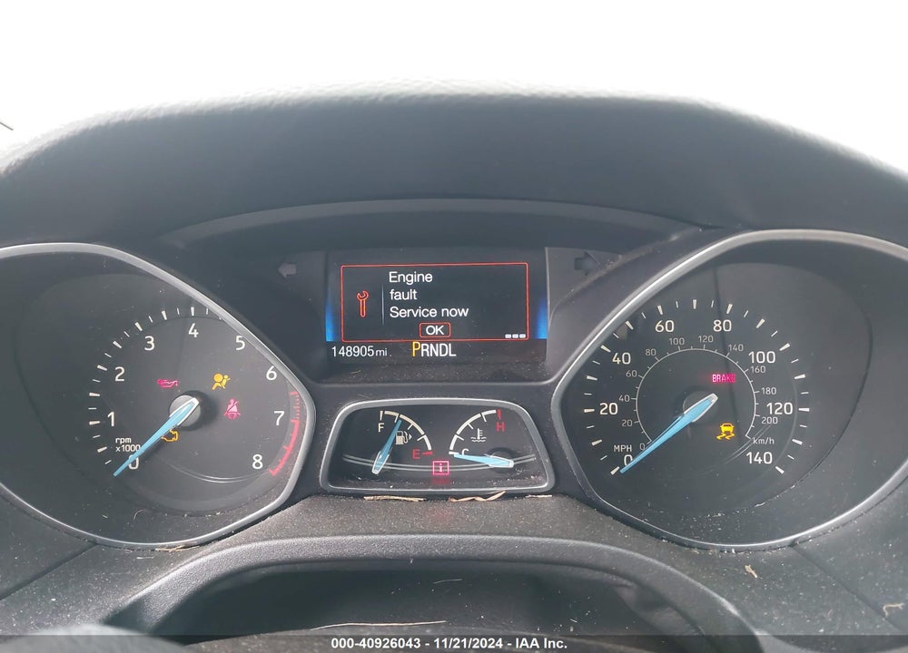 2015 FORD FOCUS SE VIN: 1FADP3F25FL262651