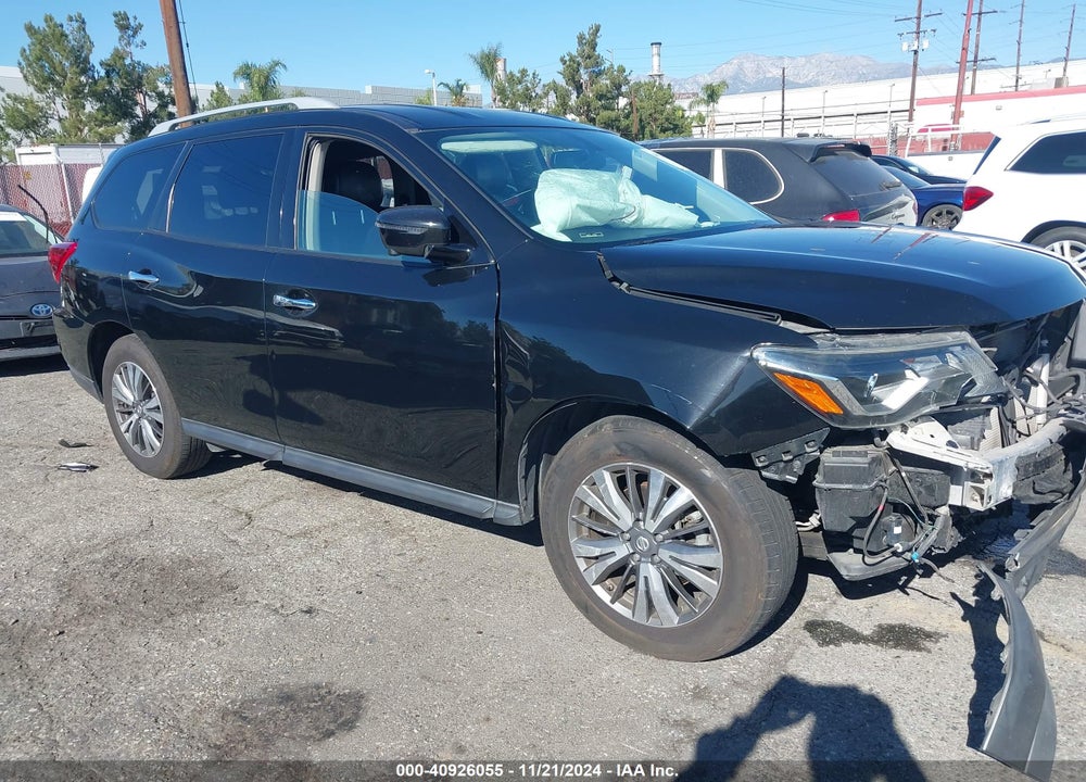 2018 NISSAN PATHFINDER SL VIN: 5N1DR2MN6JC628374
