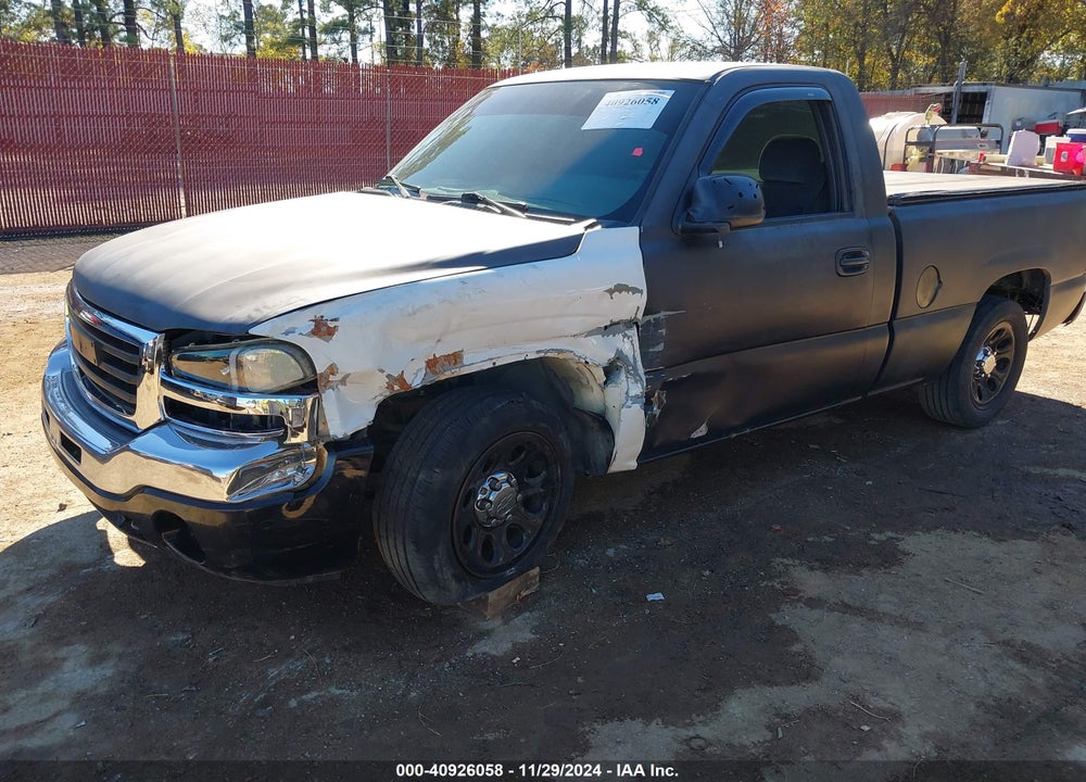 2004 GMC SIERRA 1500 SLE VIN: 1GTEC14V34Z106159