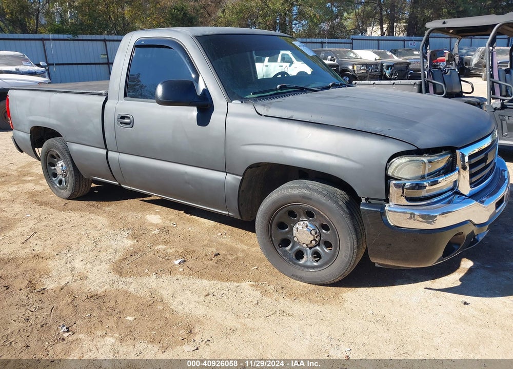 2004 GMC SIERRA 1500 SLE VIN: 1GTEC14V34Z106159