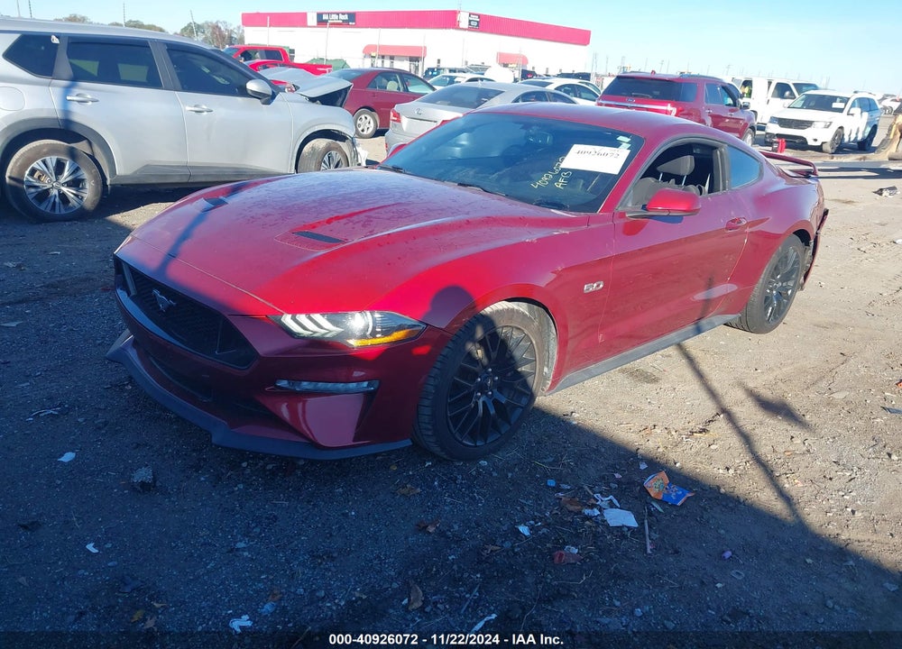 2019 FORD MUSTANG GT VIN: 1FA6P8CF1K5173851