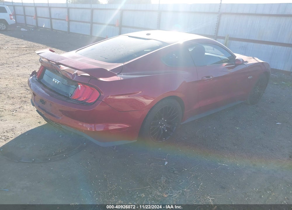 2019 FORD MUSTANG GT VIN: 1FA6P8CF1K5173851