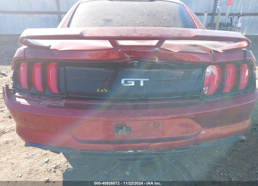 2019 FORD MUSTANG GT VIN: 1FA6P8CF1K5173851
