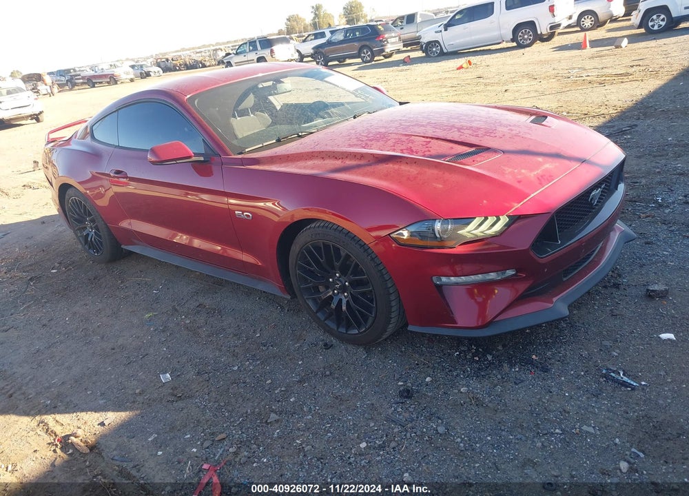 2019 FORD MUSTANG GT VIN: 1FA6P8CF1K5173851