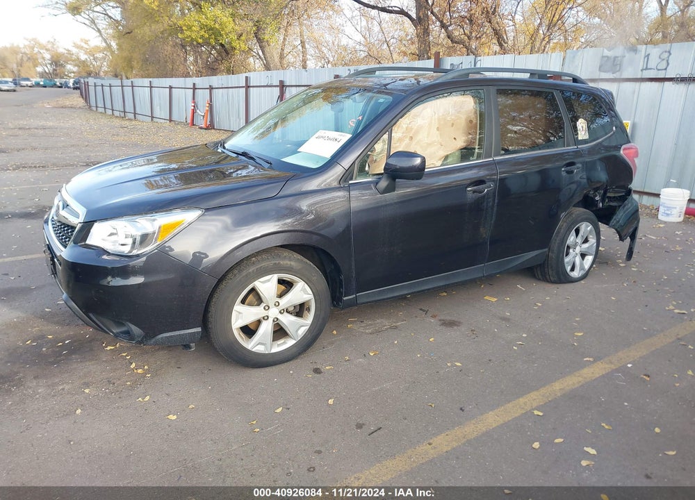 2015 SUBARU FORESTER 2.5I LIMITED VIN: JF2SJARCXFH563660