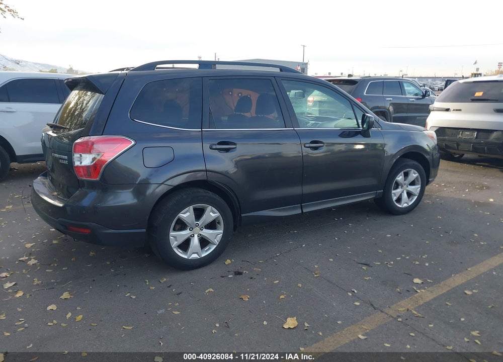 2015 SUBARU FORESTER 2.5I LIMITED VIN: JF2SJARCXFH563660