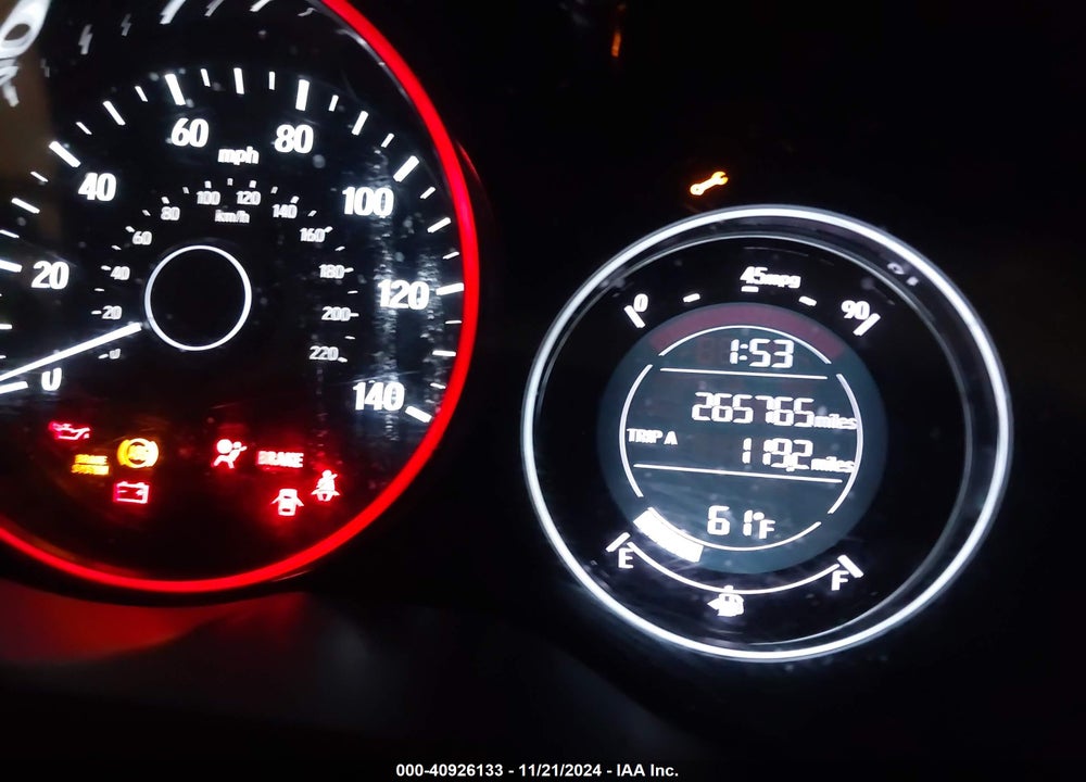 2017 HONDA HR-V LX VIN: 3CZRU6H35HM730471