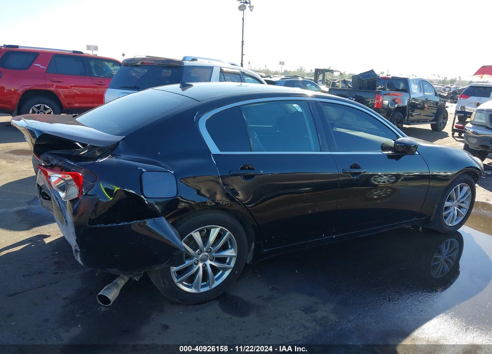 2013 INFINITI G37 JOURNEY VIN: JN1CV6APXDM718783
