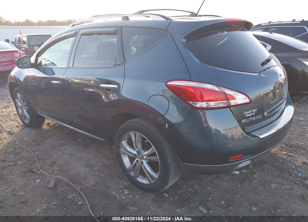 2011 NISSAN MURANO LE VIN: JN8AZ1MU6BW065341