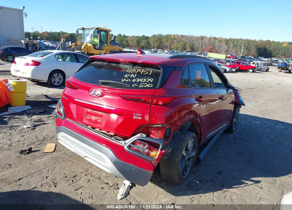 2021 HYUNDAI KONA ULTIMATE VIN: KM8K5CA58MU634379