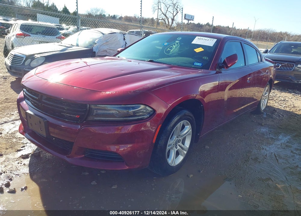 2020 DODGE CHARGER SXT RWD VIN: 2C3CDXBG0LH117067