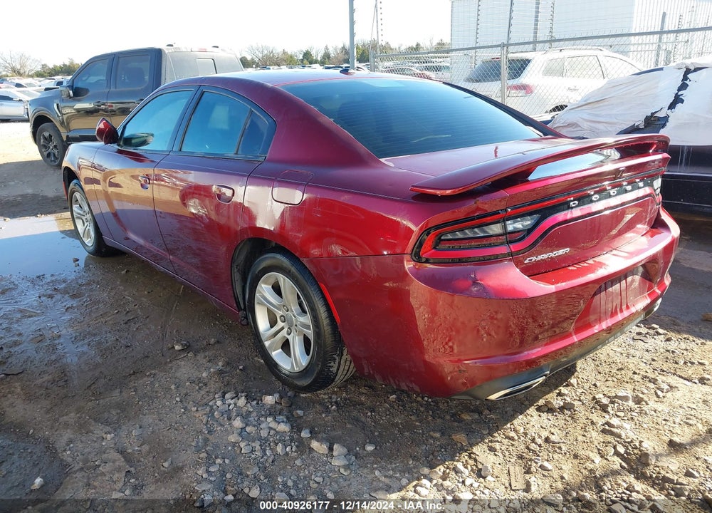 2020 DODGE CHARGER SXT RWD VIN: 2C3CDXBG0LH117067