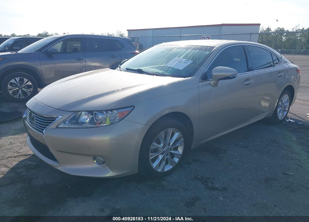 2013 LEXUS ES 300H VIN: JTHBW1GG8D2001020
