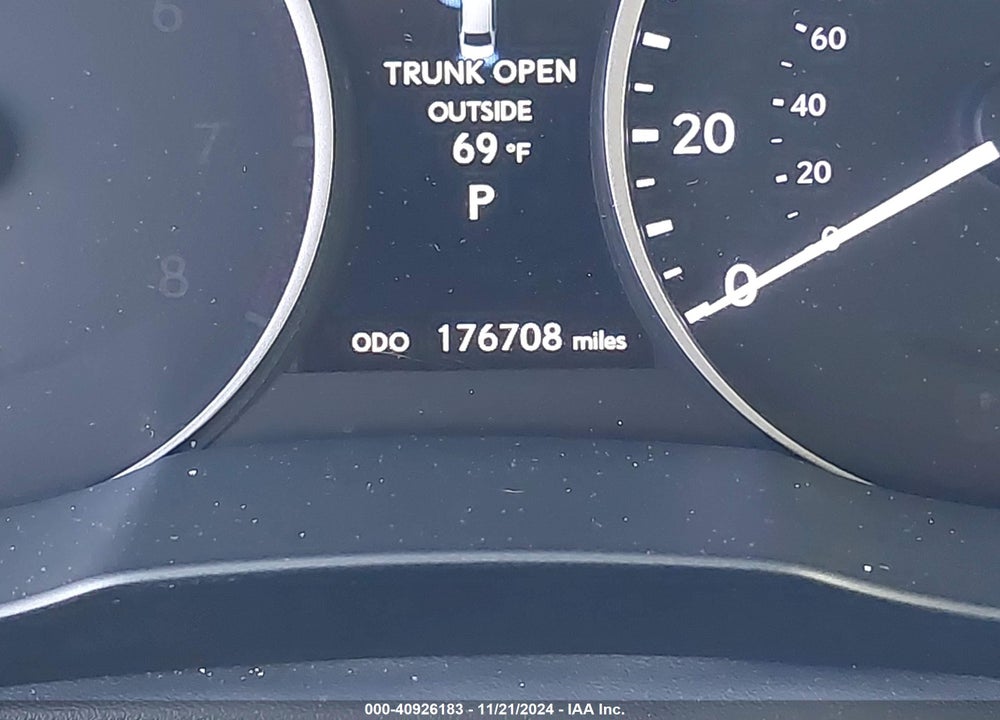 2013 LEXUS ES 300H VIN: JTHBW1GG8D2001020