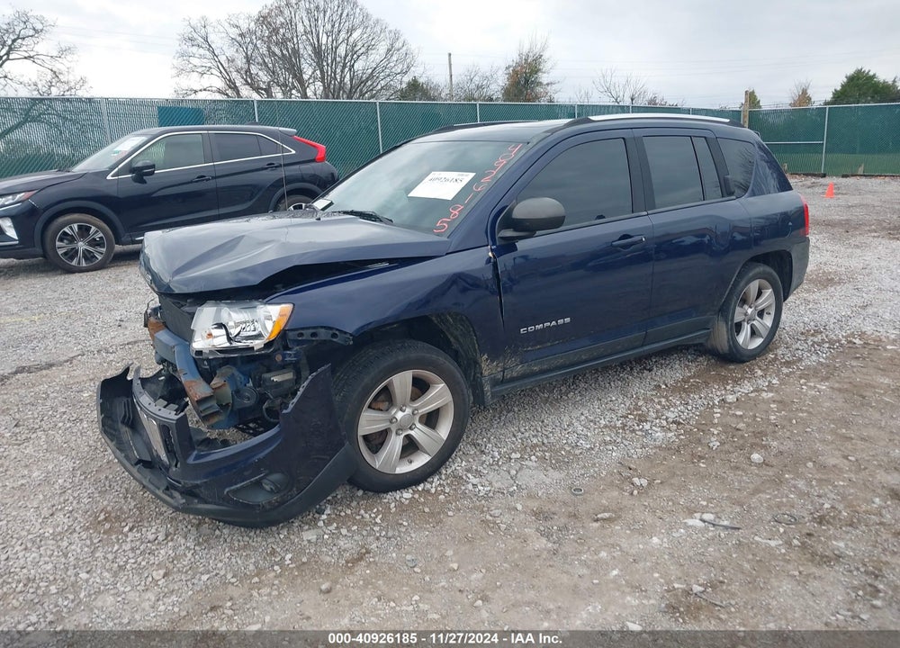 2012 JEEP COMPASS LATITUDE VIN: 1C4NJDEB0CD588676