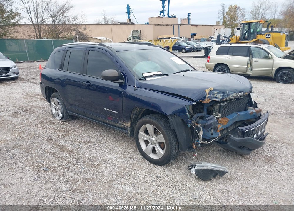 2012 JEEP COMPASS LATITUDE VIN: 1C4NJDEB0CD588676