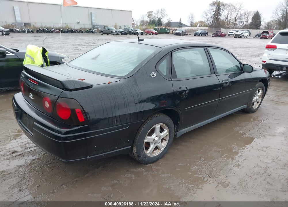 2005 CHEVROLET IMPALA VIN: 2G1WF52E659313204