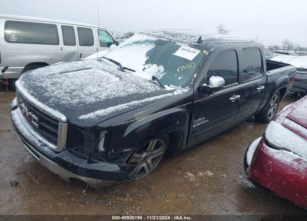 2011 GMC SIERRA 1500 SLE VIN: 3GTP1VE05BG218970