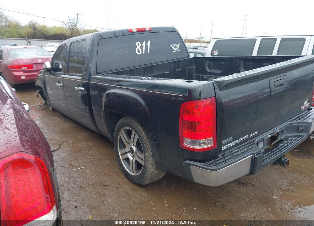 2011 GMC SIERRA 1500 SLE VIN: 3GTP1VE05BG218970