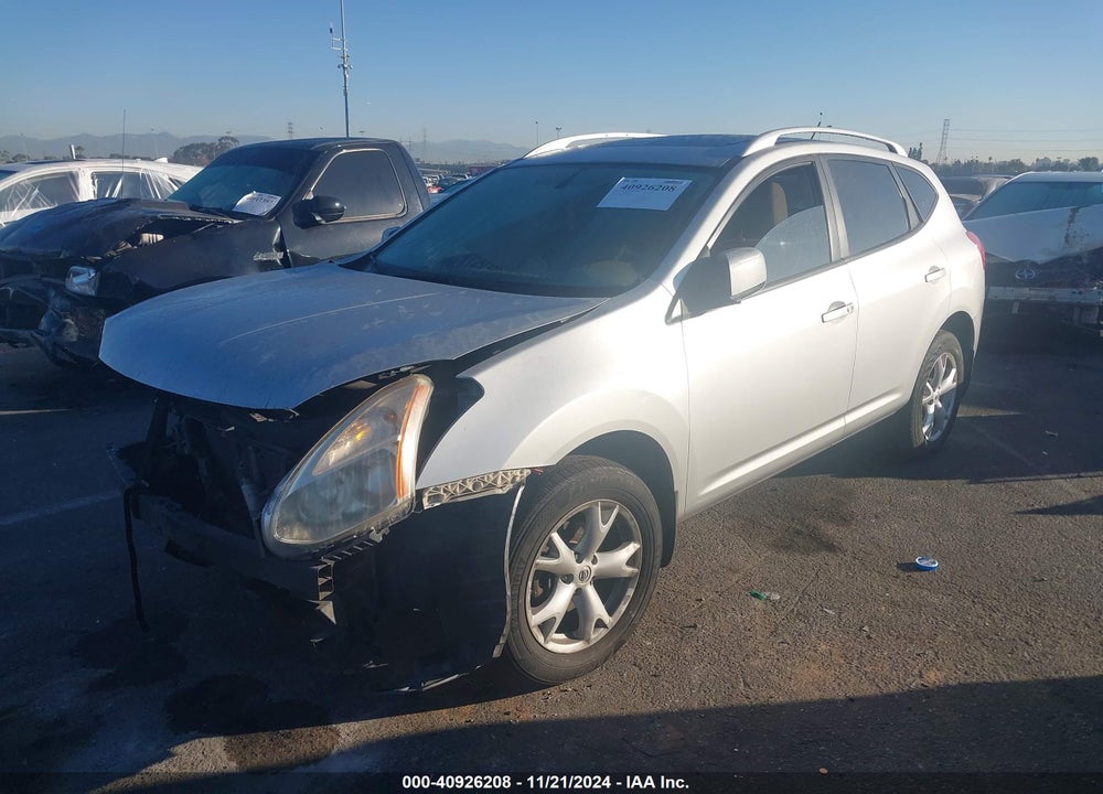 2008 NISSAN ROGUE SL VIN: JN8AS58V38W404449