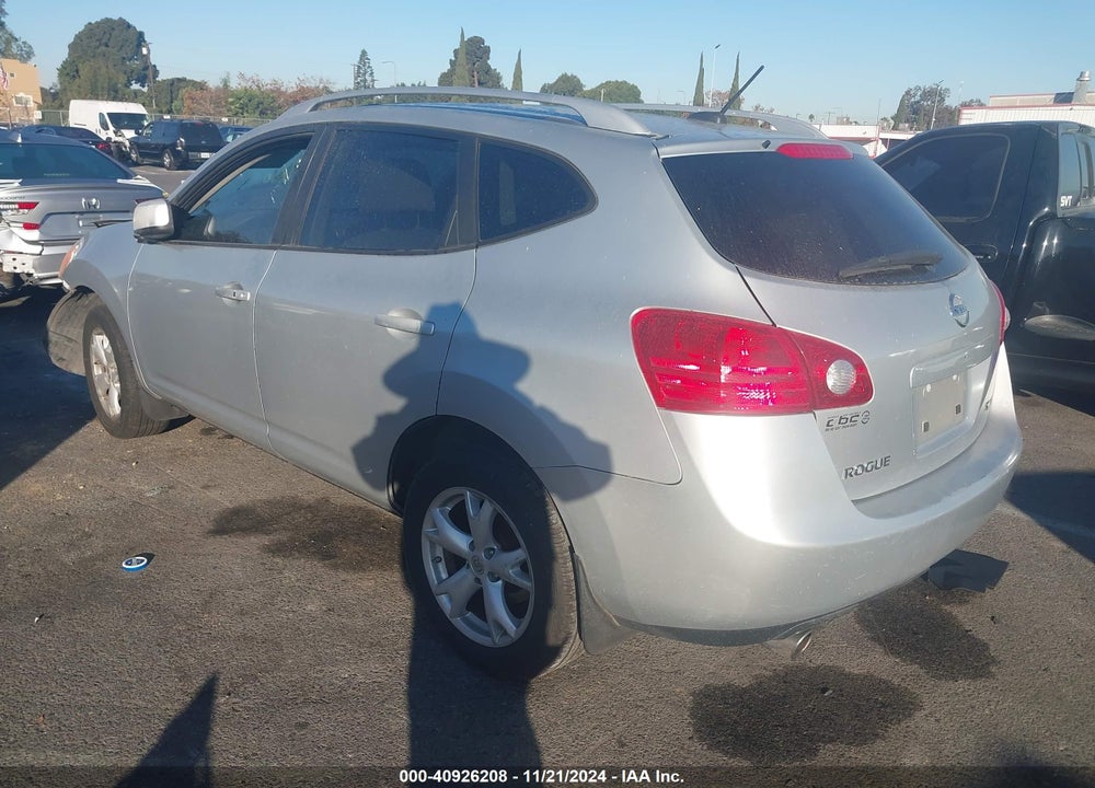 2008 NISSAN ROGUE SL VIN: JN8AS58V38W404449