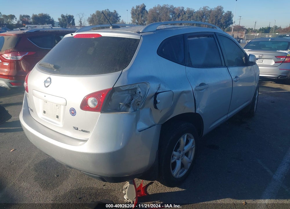 2008 NISSAN ROGUE SL VIN: JN8AS58V38W404449
