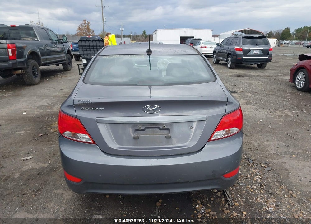 2016 HYUNDAI ACCENT SE VIN: KMHCT4AE6GU957169