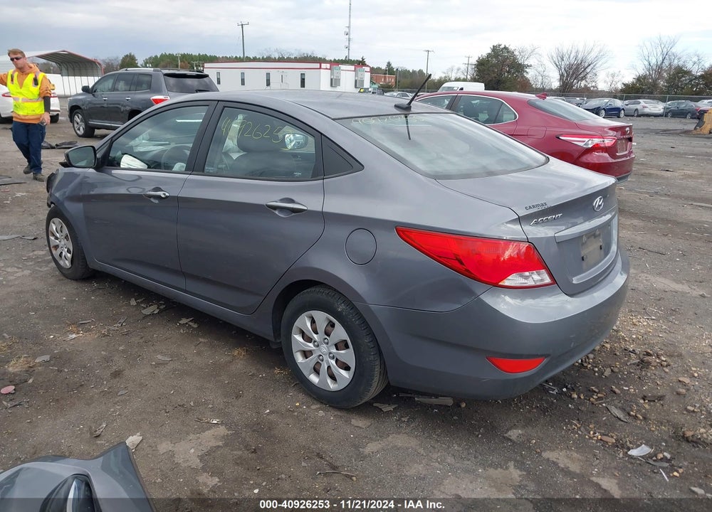 2016 HYUNDAI ACCENT SE VIN: KMHCT4AE6GU957169
