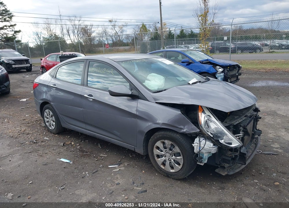 2016 HYUNDAI ACCENT SE VIN: KMHCT4AE6GU957169