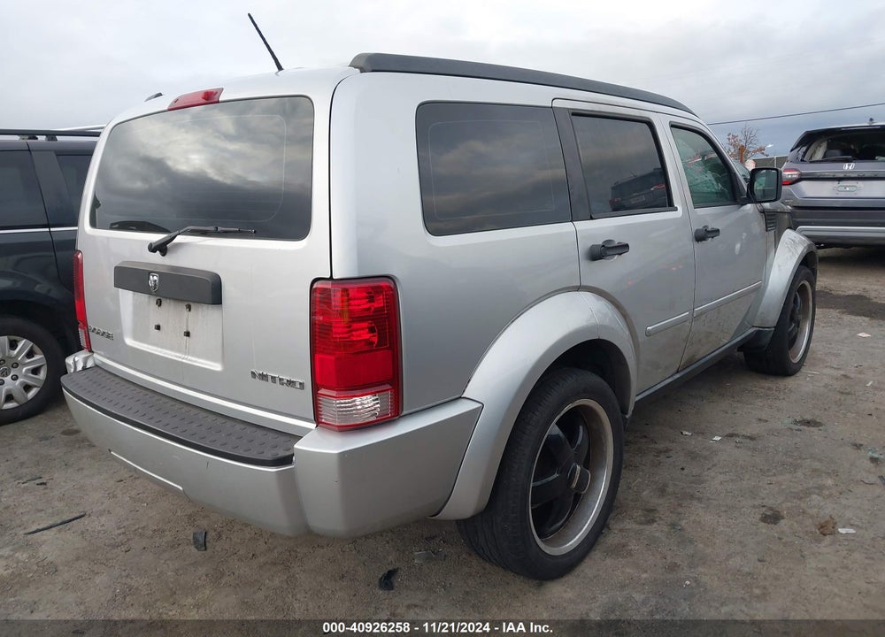 2010 DODGE NITRO SE VIN: 1D4PT2GK6AW133243