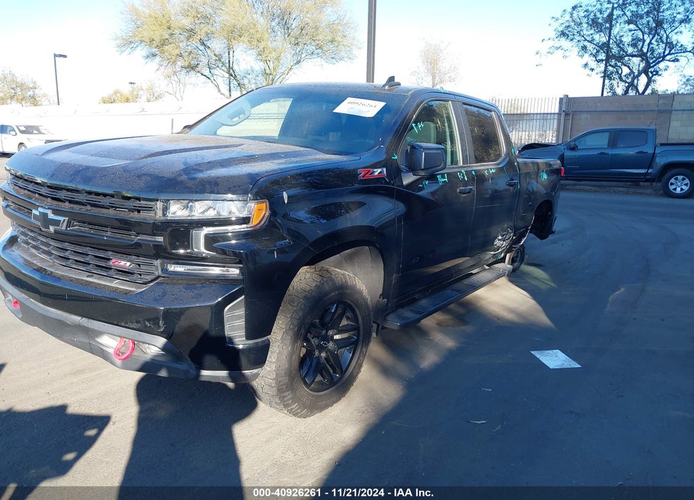 2021 CHEVROLET SILVERADO 1500 4WD SHORT BED LT TRAIL BOSS VIN: 3GCPYFEDXMG418296