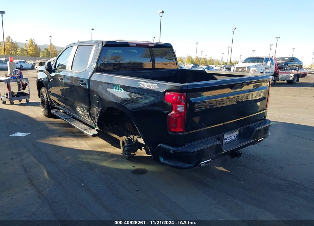2021 CHEVROLET SILVERADO 1500 4WD SHORT BED LT TRAIL BOSS VIN: 3GCPYFEDXMG418296