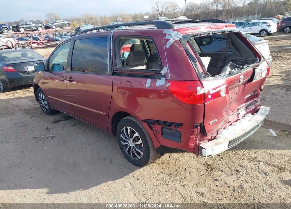 2007 TOYOTA SIENNA LE VIN: 5TDZK23C37S011875