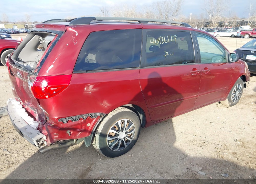 2007 TOYOTA SIENNA LE VIN: 5TDZK23C37S011875
