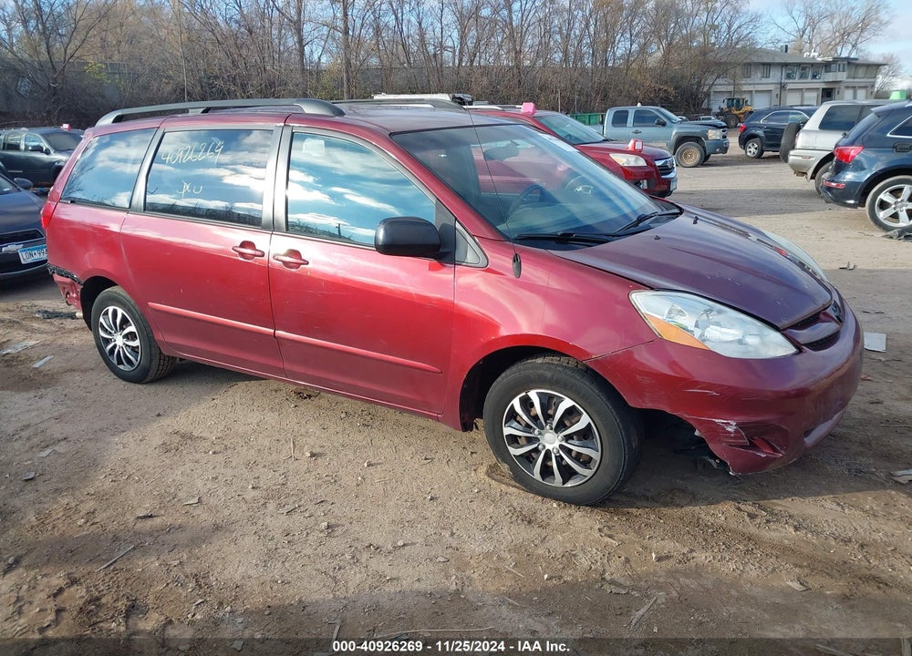 2007 TOYOTA SIENNA LE VIN: 5TDZK23C37S011875
