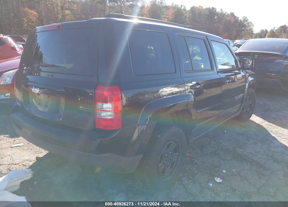 2016 JEEP PATRIOT SPORT VIN: 1C4NJPBA3GD656391