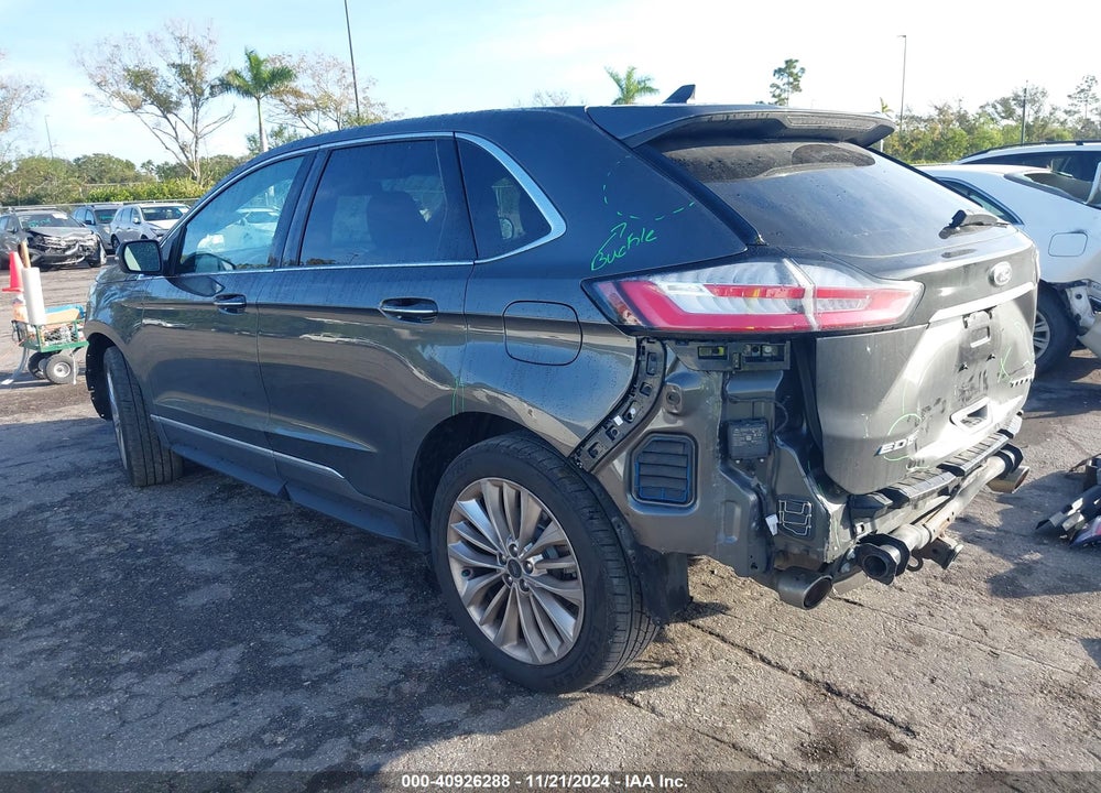 2020 FORD EDGE TITANIUM VIN: 2FMPK4K98LBB25841